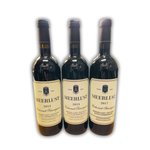 Meerlust Cabernet Sauvignon Vintage 3 pack