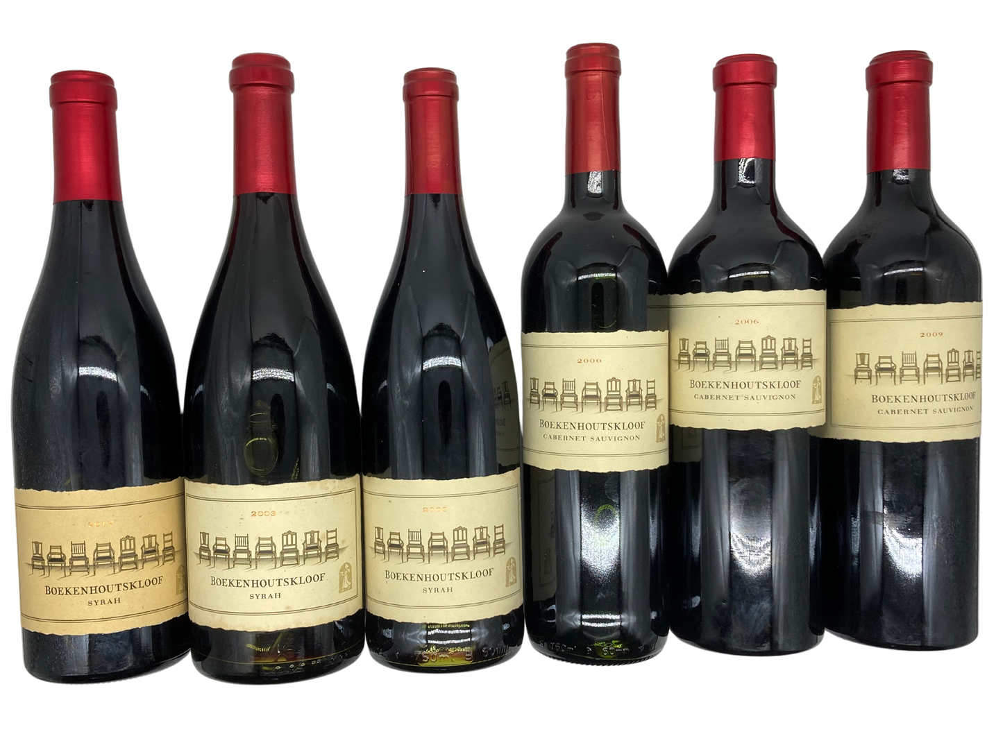 Boekenhoutskloof Important Vintages Cabernet Sauvignon and Syrah 6 bottle Pack.