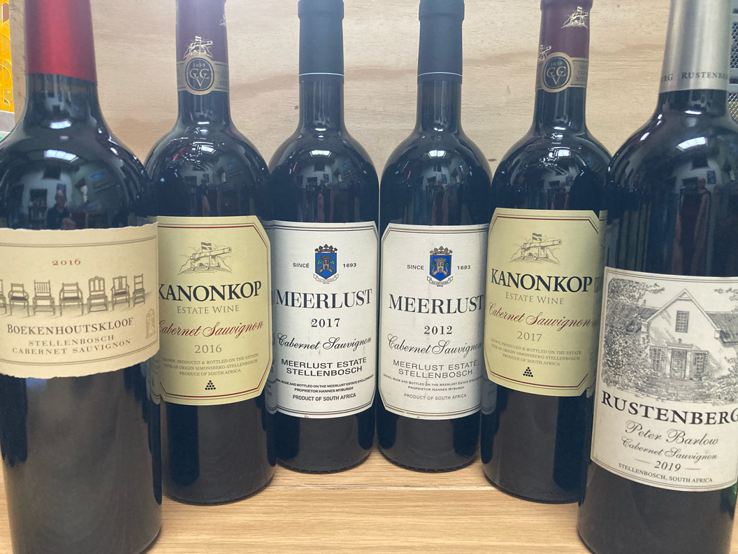 SA Cabernet Sauvignon Selected Vintages 6 and 12 Packs