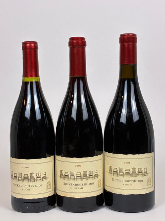 Boekenhoutskloof Syrah Vintage 3 pack