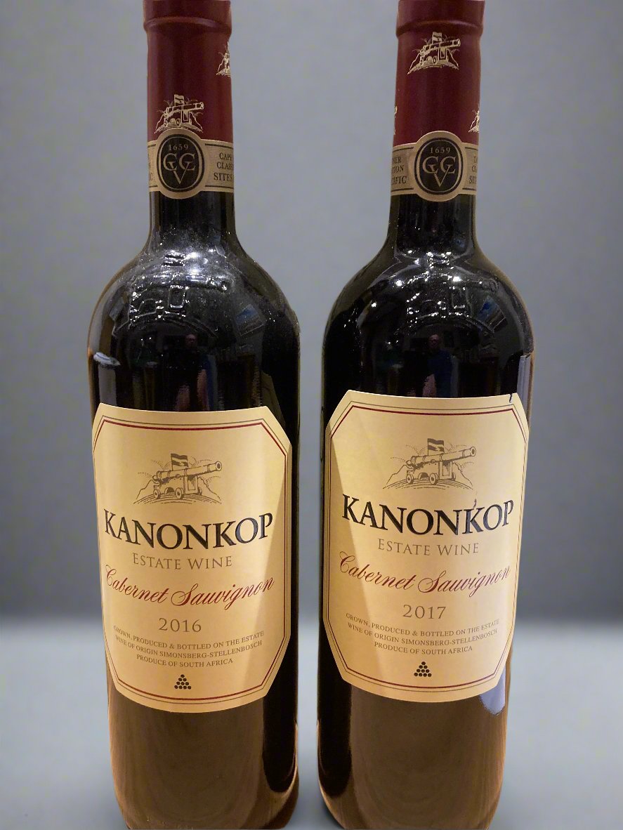 Kanonkop Cabernet Sauvignon 2016 and 2017 6 pack SPECIAL OFFER