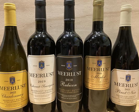 Meerlust Red and White combination 12 pack.
